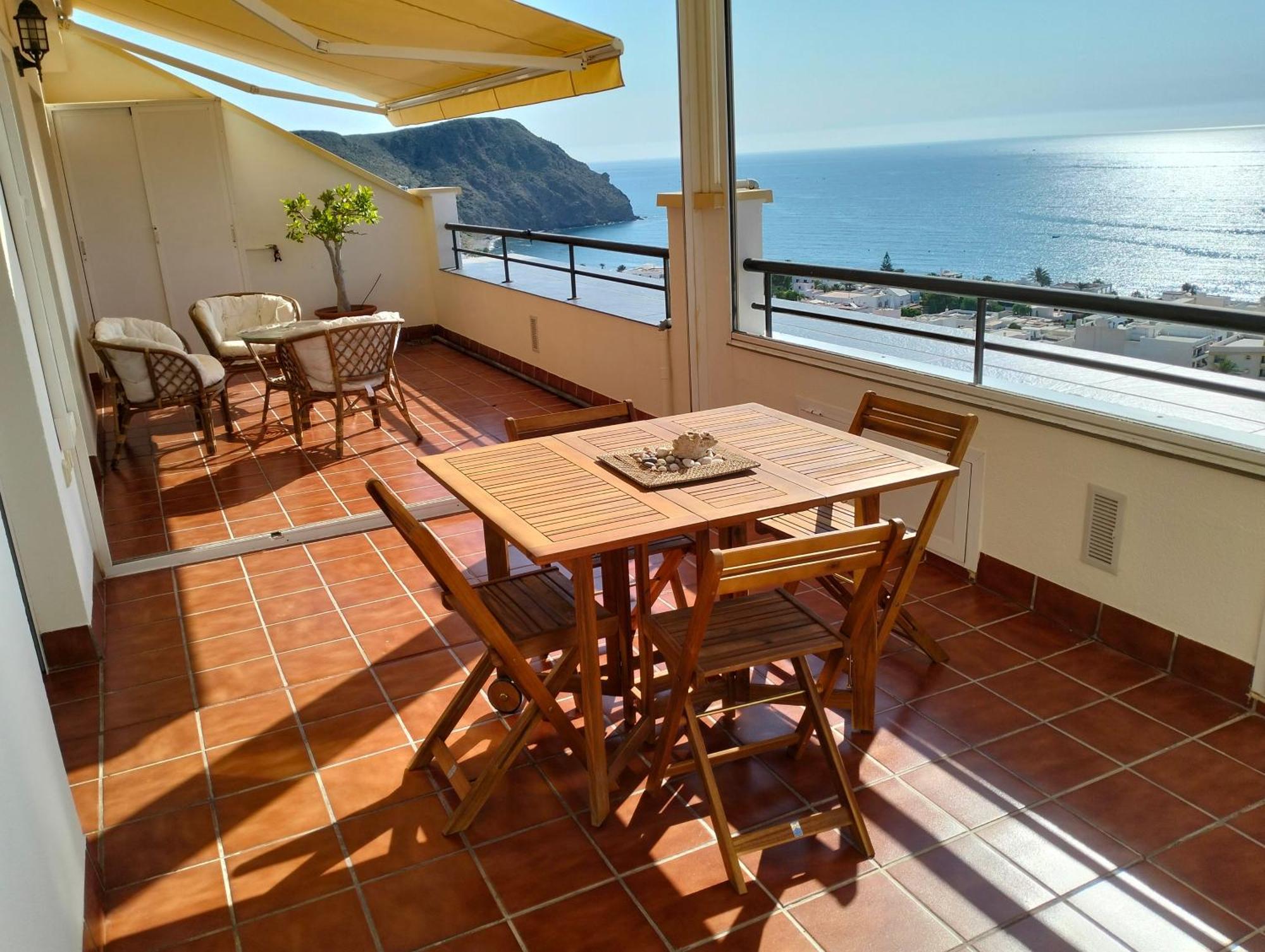 Fabuloso Atico Con Vistas Al Mar Carboneras Exterior foto